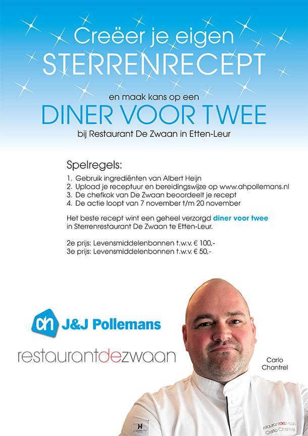 Poster Receptenwedstrijd - AH Pollemans-LC.indd